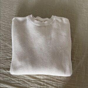 Classic Cream Sweater